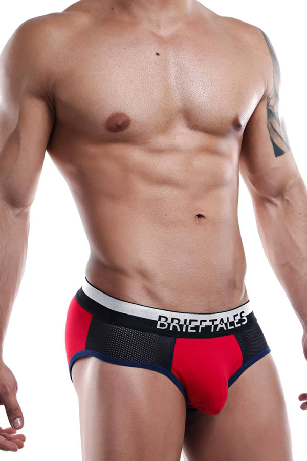 Brieftales Red BTE002 Jockstrap
