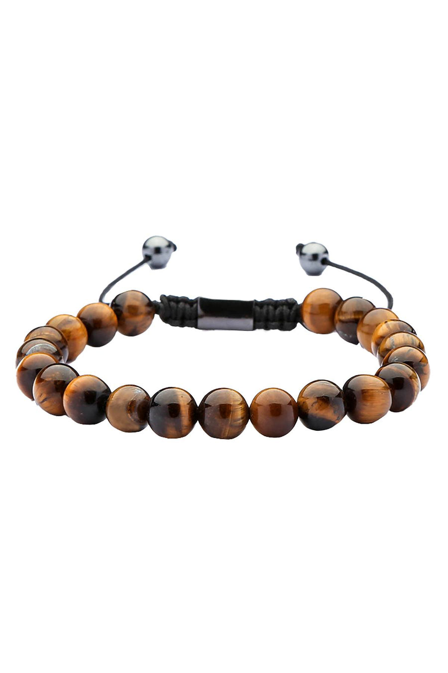 Brown Tiger's Eye Adjustable Protection Healing Bracelet