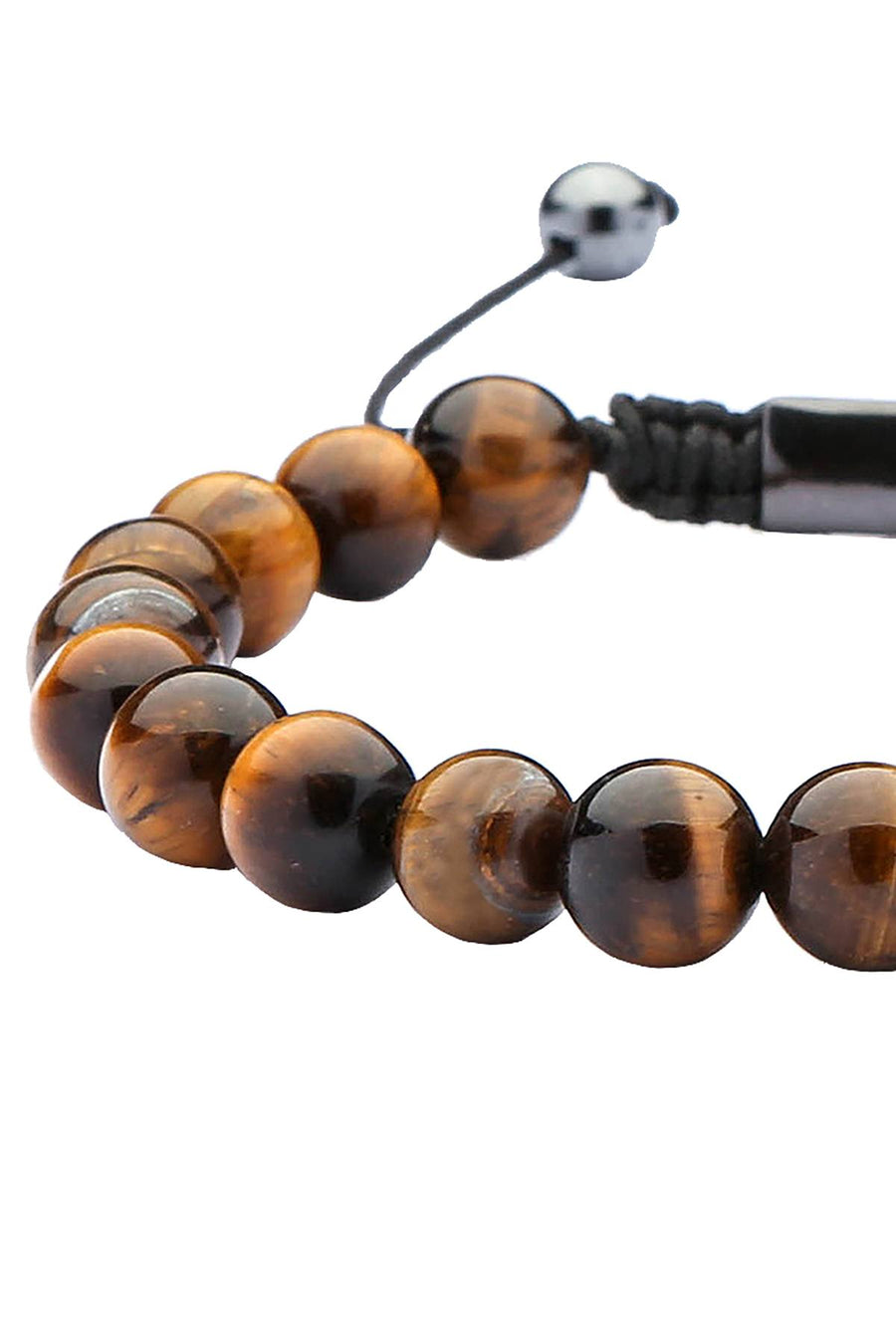 Brown Tiger's Eye Adjustable Protection Healing Bracelet
