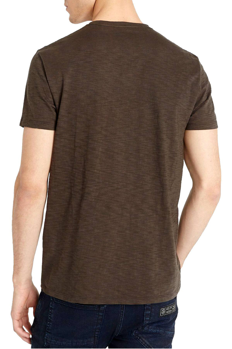 Buffalo by David Bitton Charcoal Tanto Skull T-Shirt
