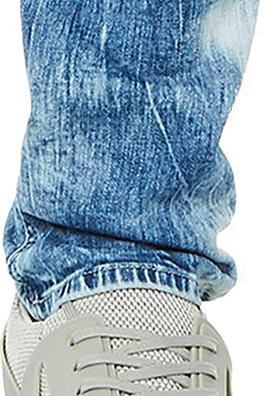 Buffalo by David Bitton Indigo Sanded Skinny-Straight Jeans
