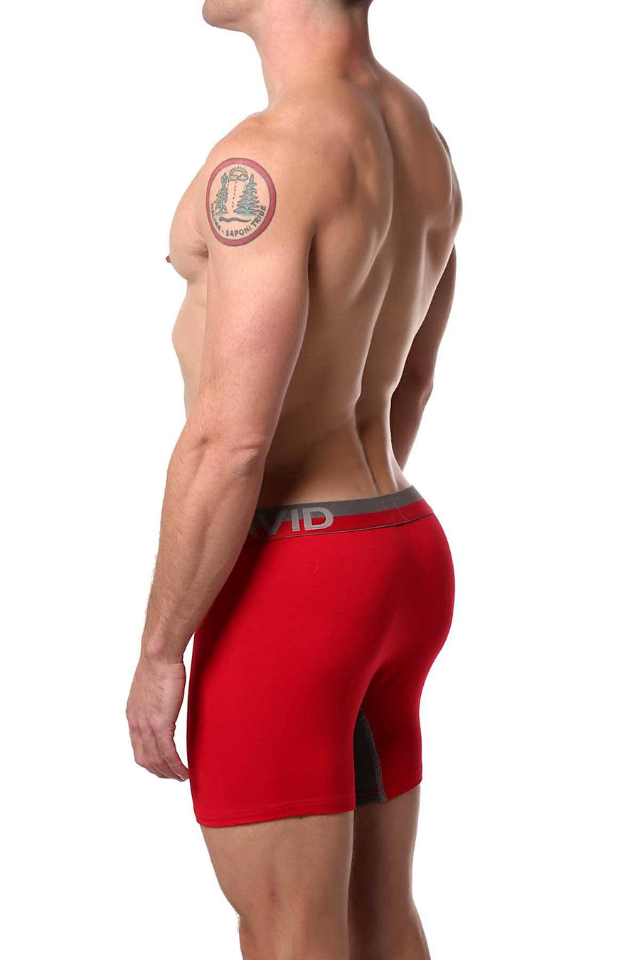 Buffalo by David Bitton Red/Gray Boxer Brief
