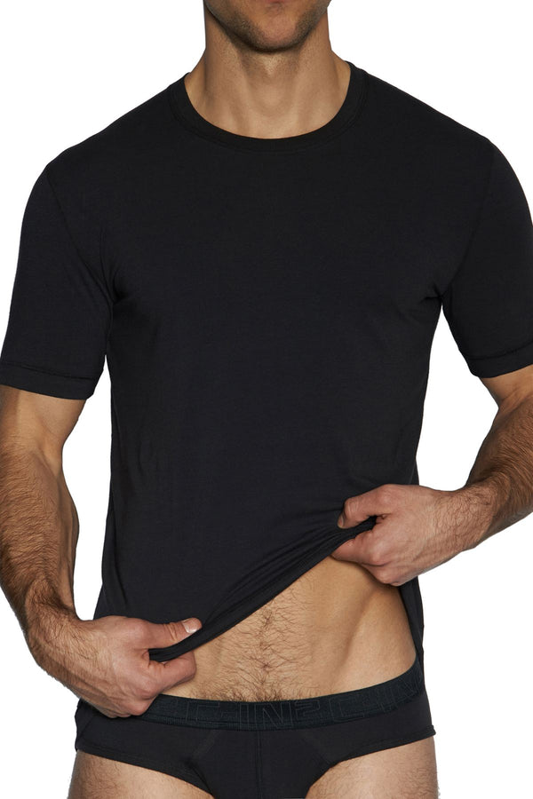 C-IN2 70's-Blue/Black Crewneck Tee 2-Pack
