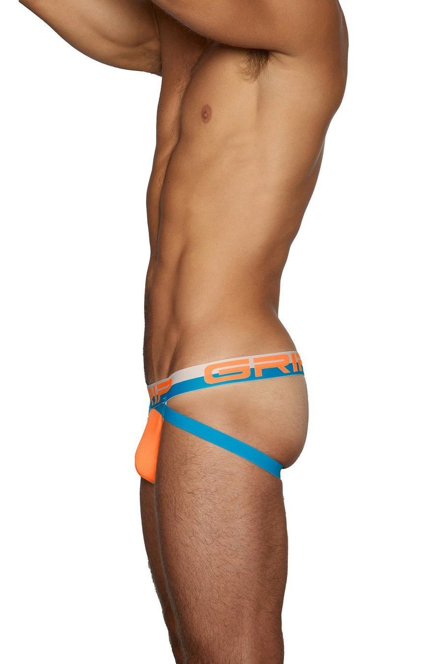C-IN2 Cosmos Orange Grip Mesh Jock