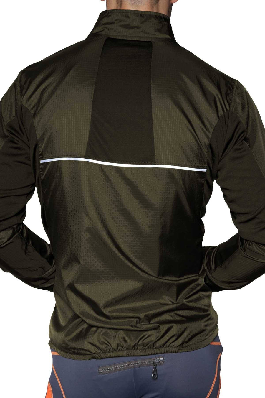 C-IN2 Grey/Green Grip Athletic Zip Jacket