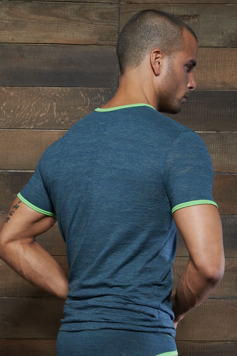 C-IN2 Ombre Green Hand Me Down V-Neck T-Shirt