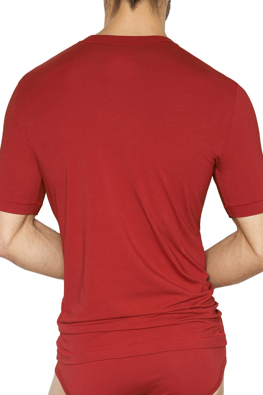 C-IN2 Salsa/Black Stretch V-Neck Tee 2-Pack