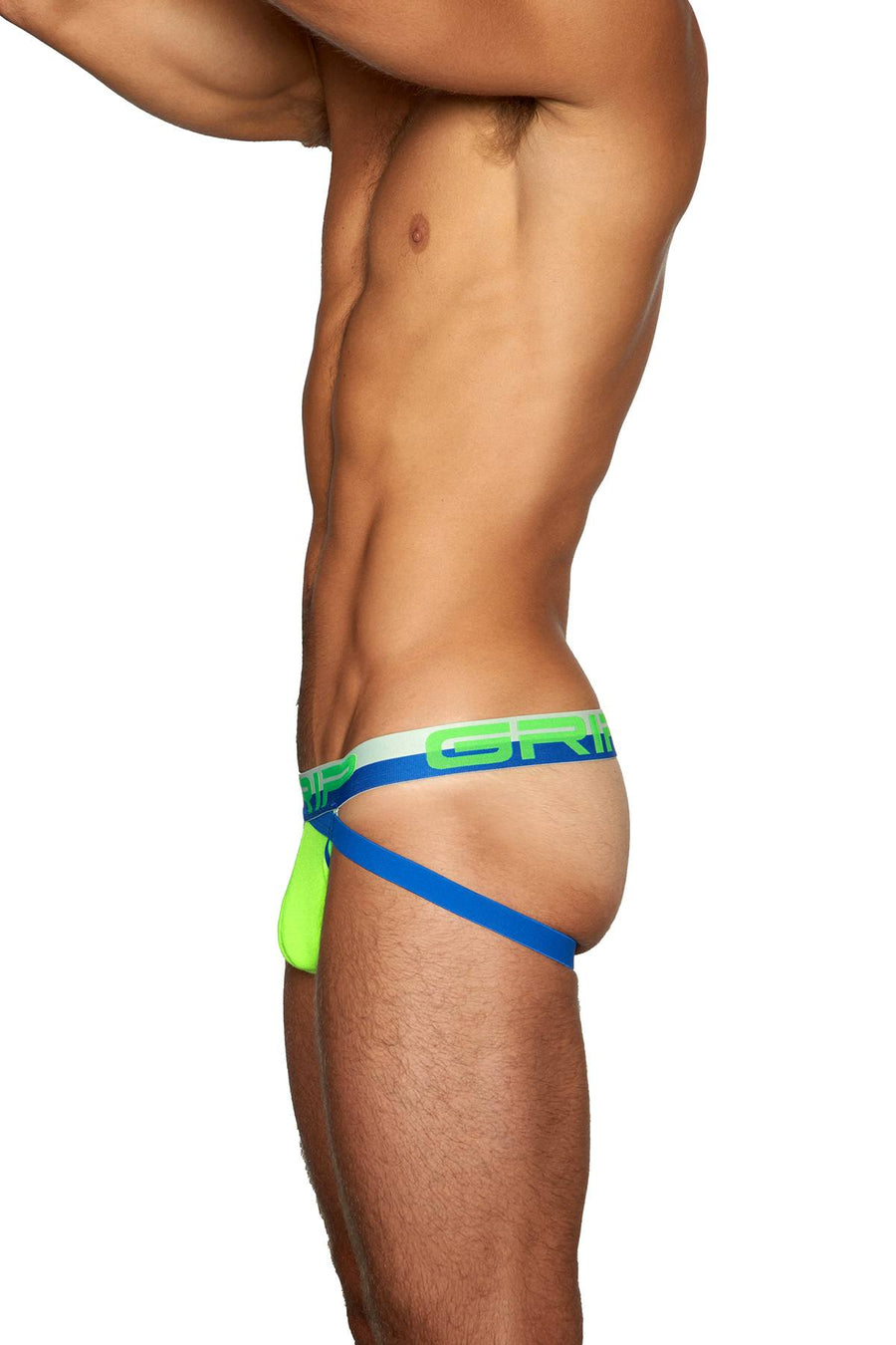 C-IN2 Zinnia Green Grip Mesh Jock