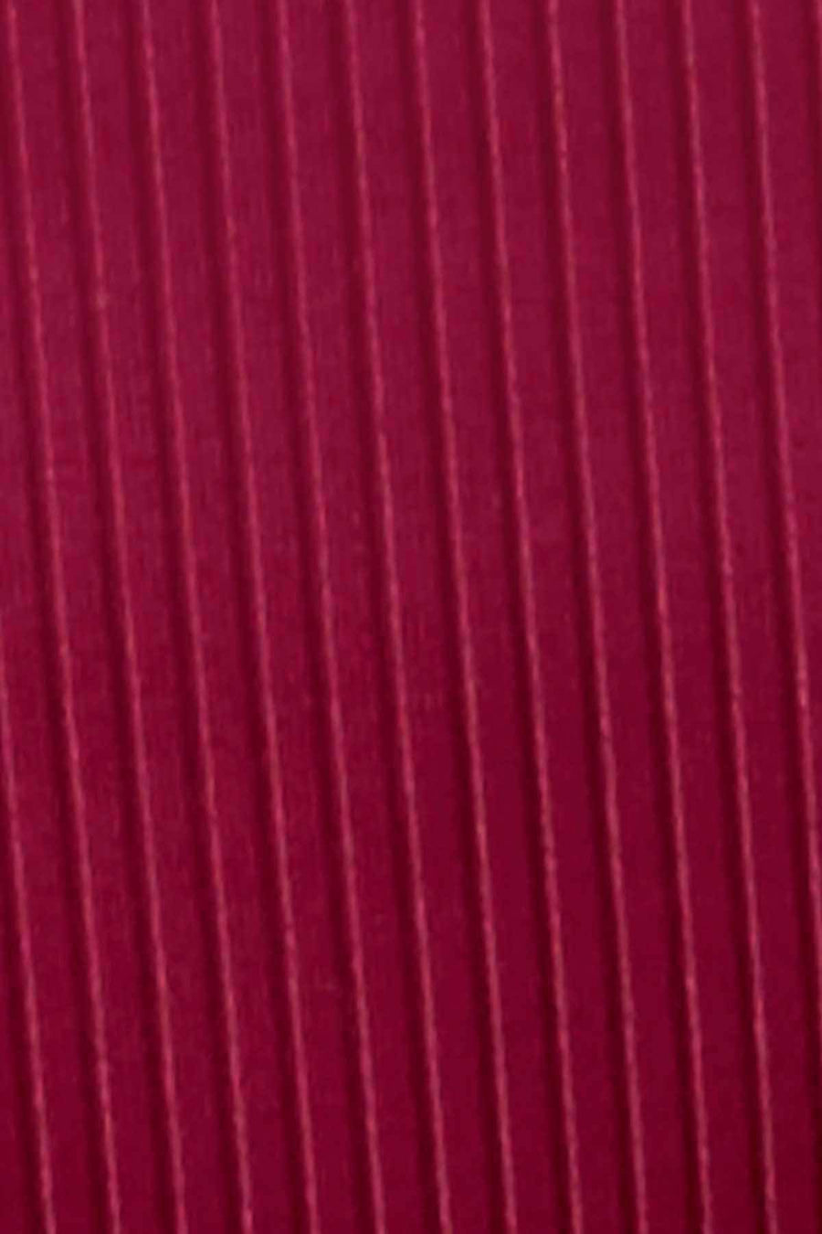 California Waves Wine Ribbed Bikini Bottom