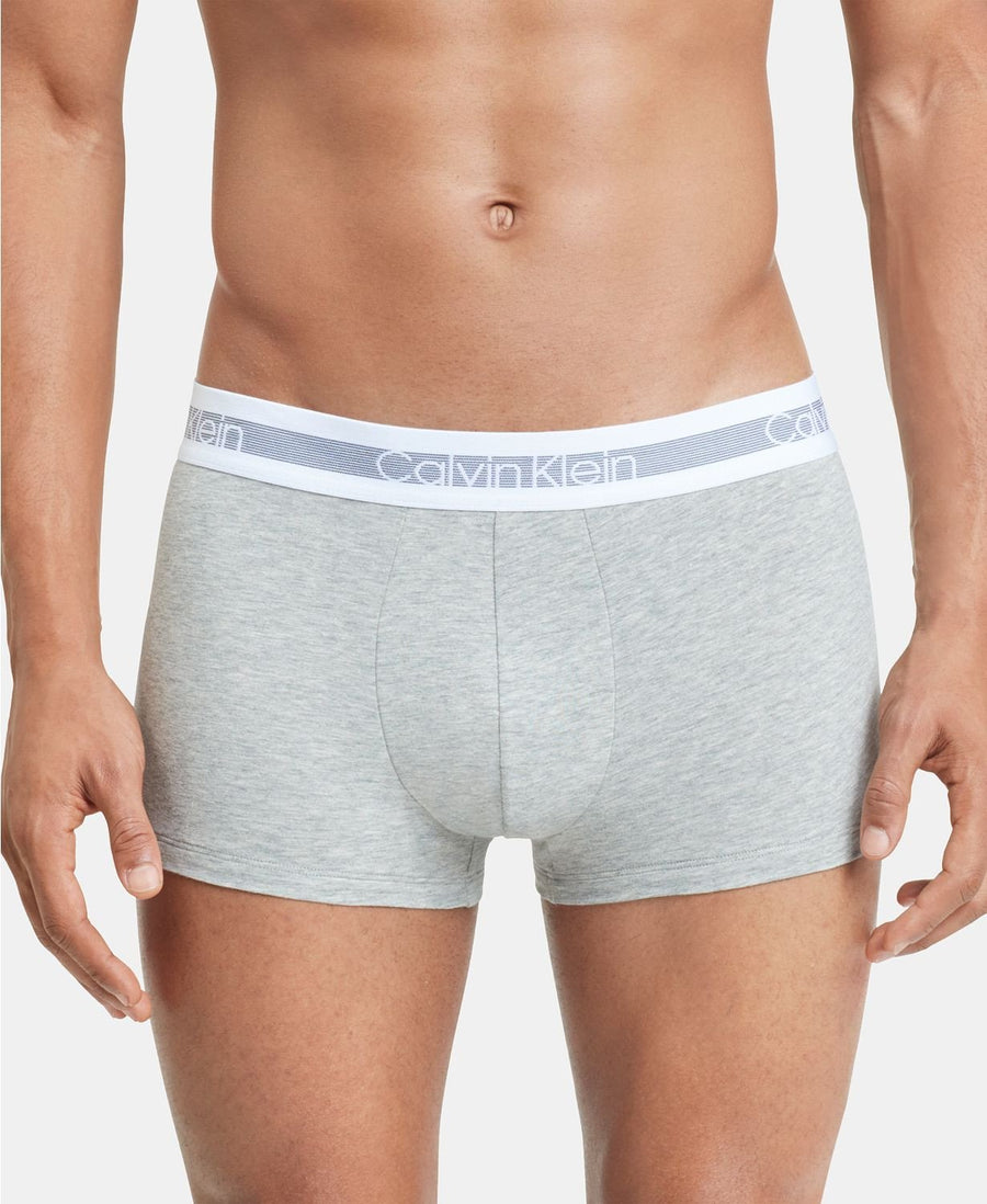 Calvin Klein 3-pk. Cool Stretch Trunks Grey Grey/black/white
