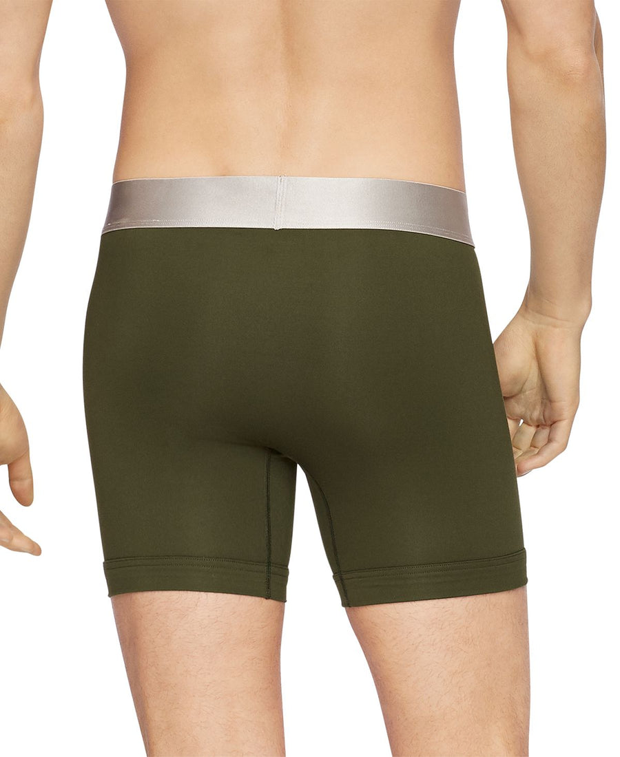 Calvin Klein 3-pk. Steel Waistband Boxer Briefs Green/Blue/Pink