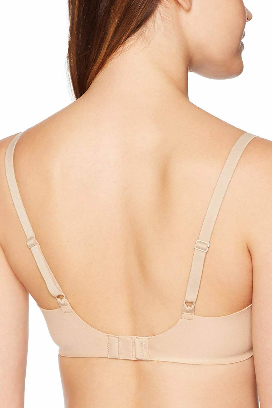 Calvin Klein Bare-Nude Invisible-Seam Balconette Bra
