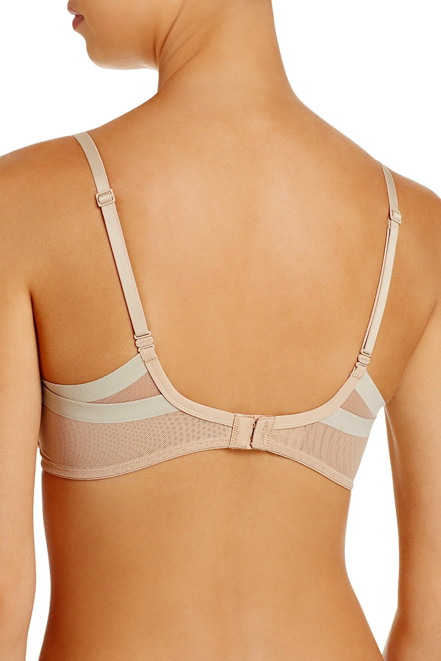 Calvin Klein Bare-Nude Sculpted Lightly-Lined Demi Bra