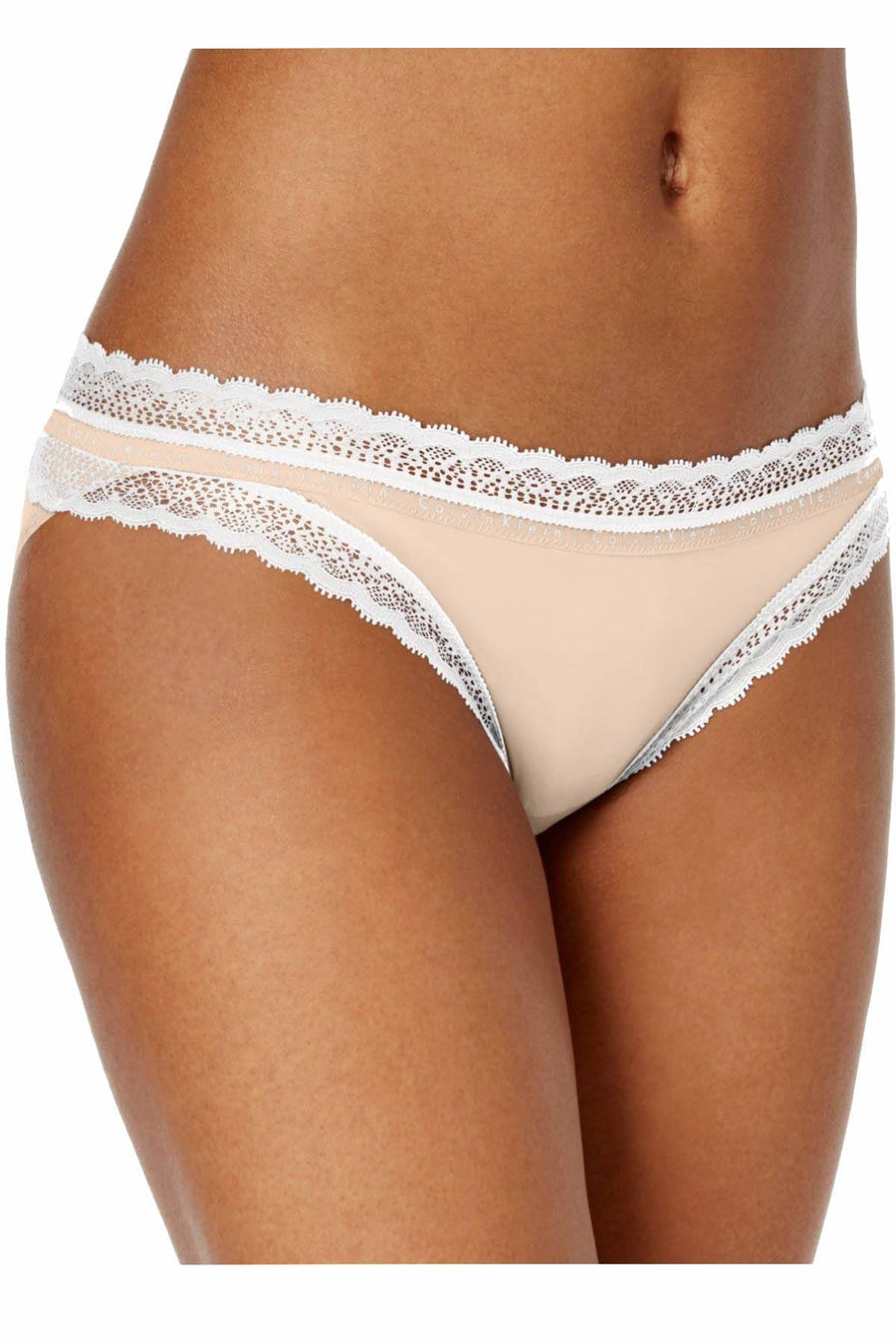Calvin Klein Bare-Nude Signature Sheer Lace Bikini