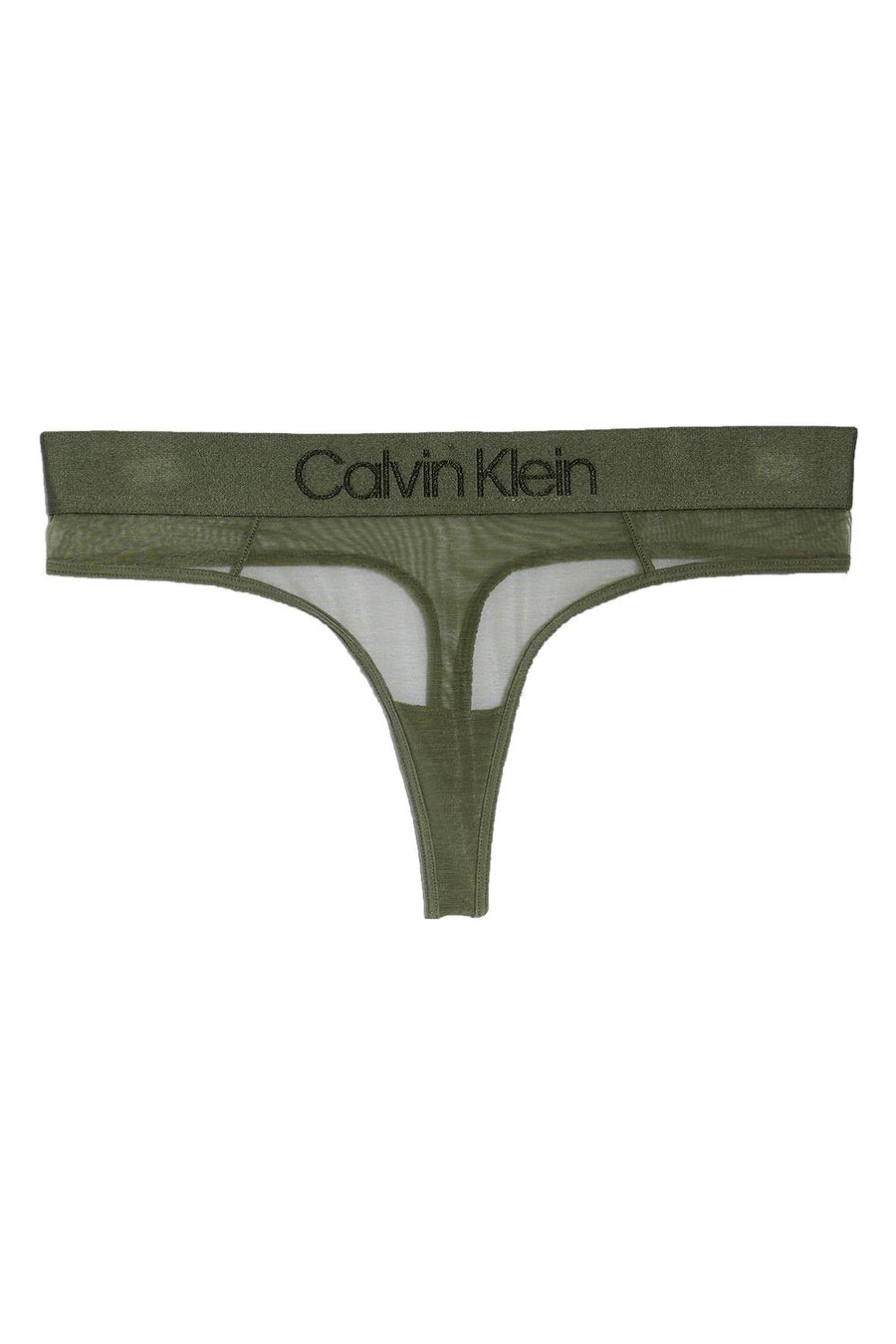 Calvin Klein Beetle Tonal Logo Thong