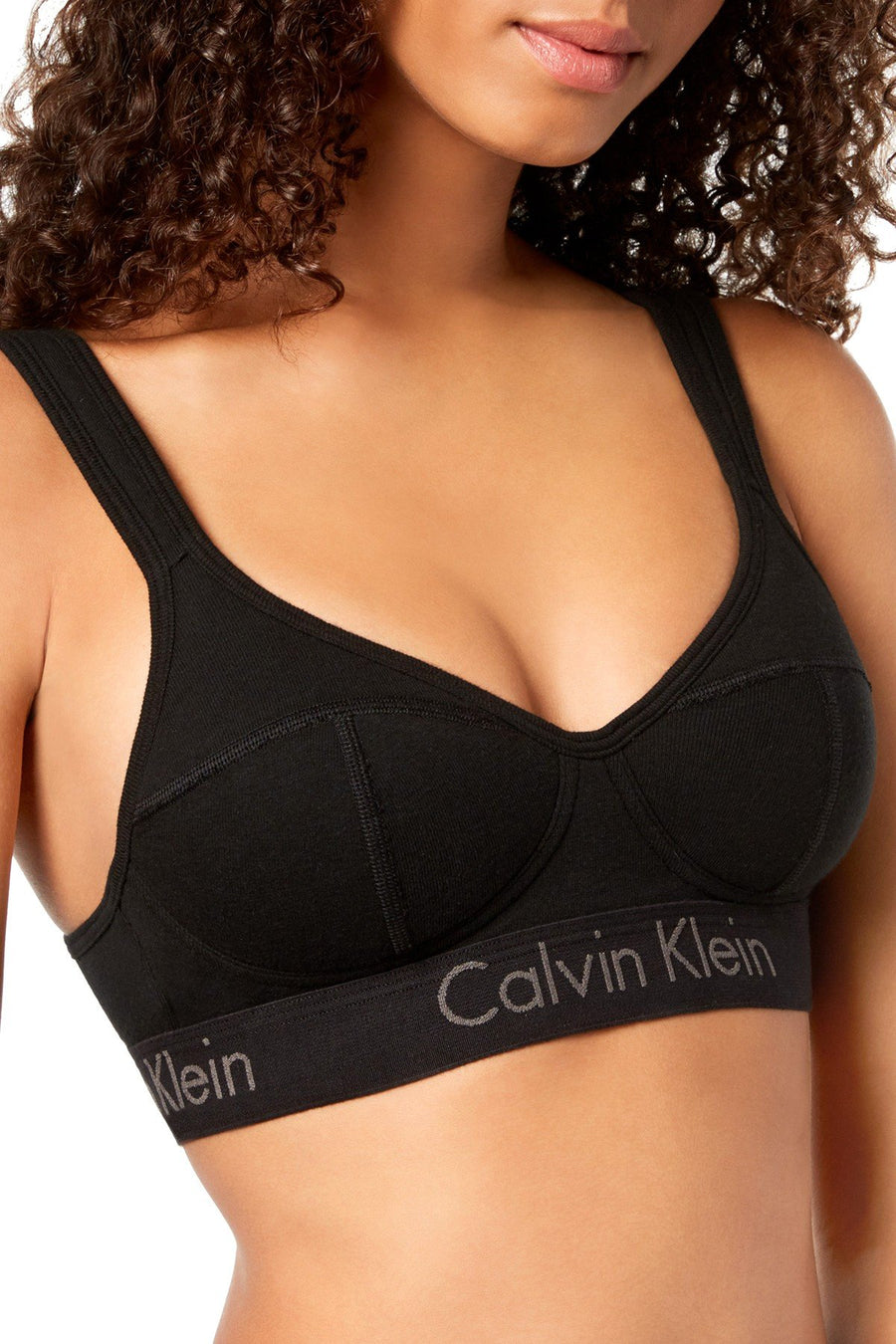 Calvin Klein Black Body Lightly Lined Cotton Bralette