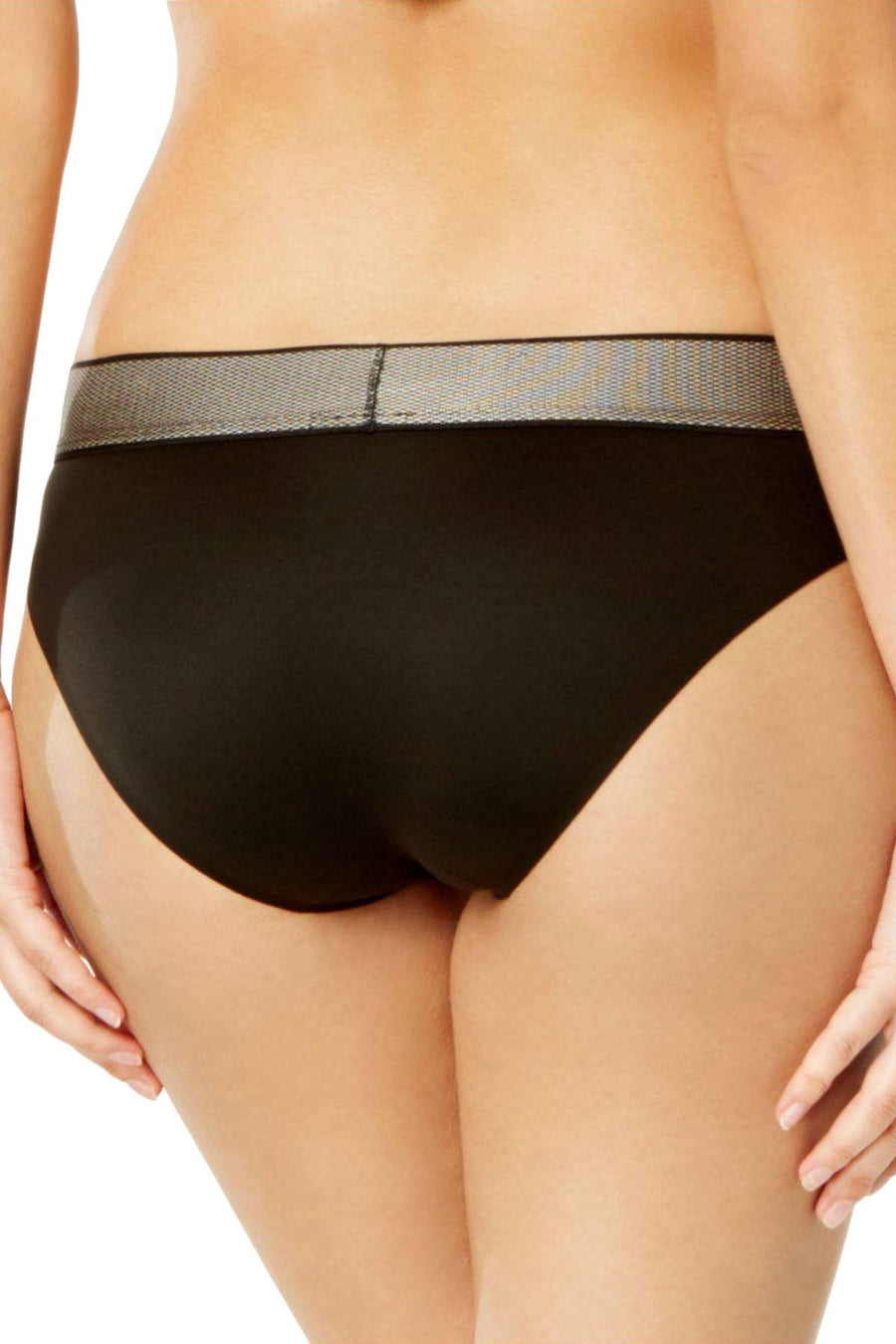 Calvin Klein Black Customized Stretch Bikini Brief