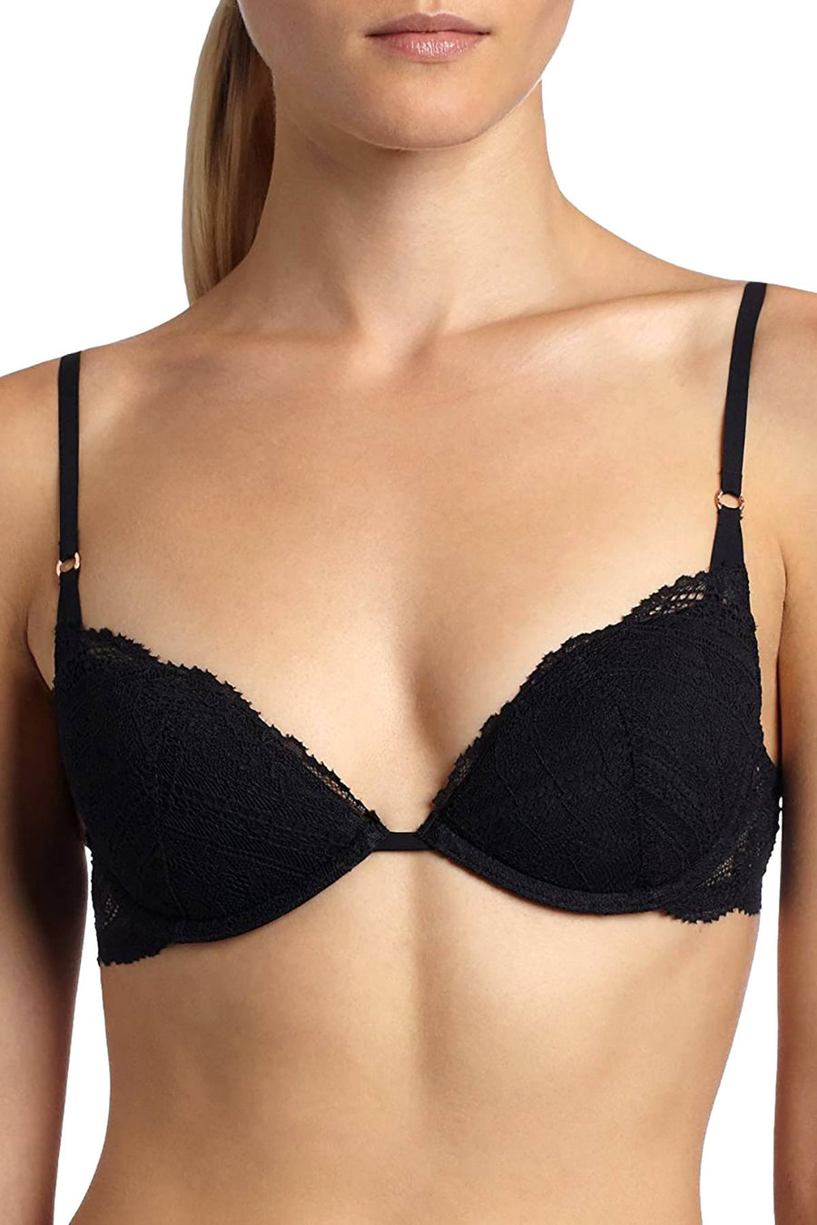 Calvin Klein Black Envy Lace Demi Bra