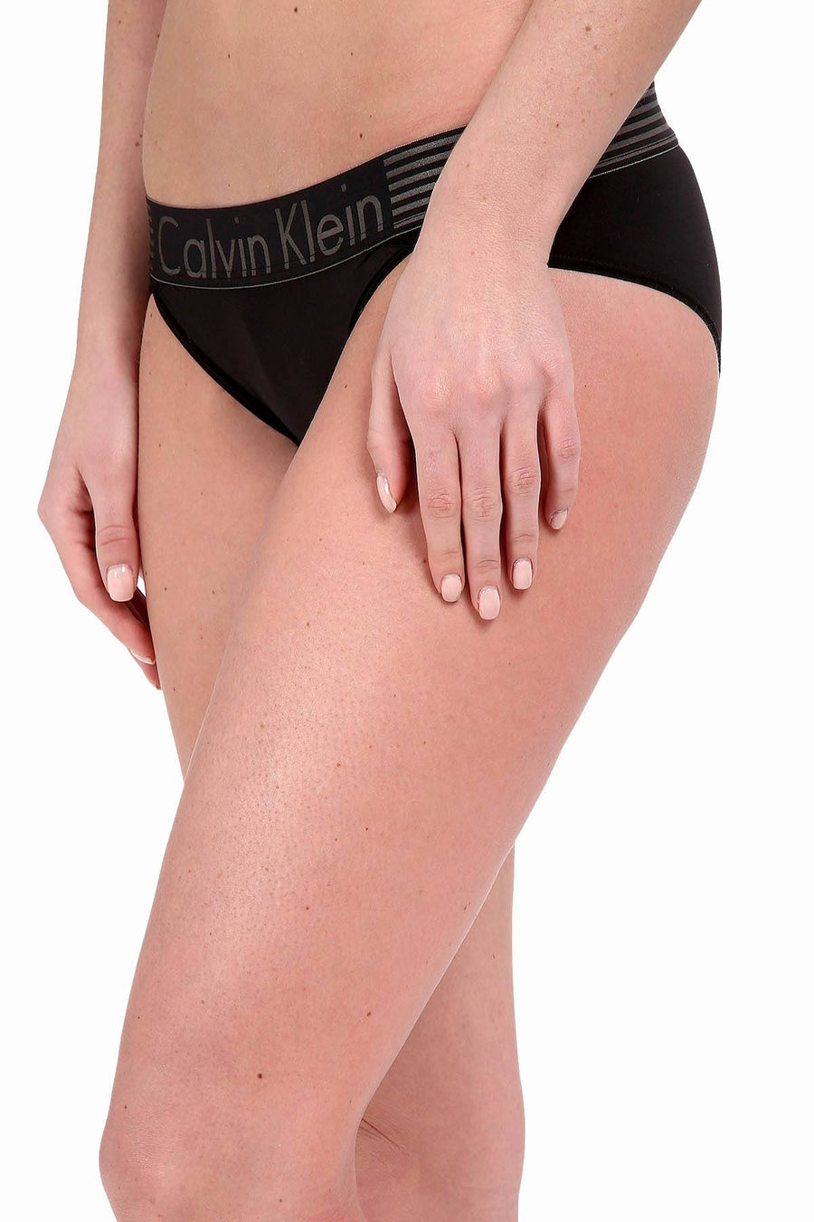 Calvin Klein Black Iron-Strength Bikini Brief