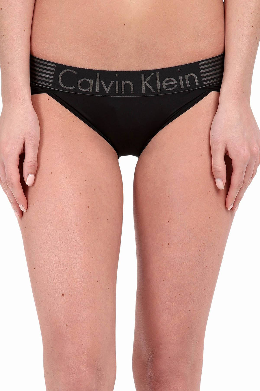 Calvin Klein Black Iron-Strength Bikini Brief