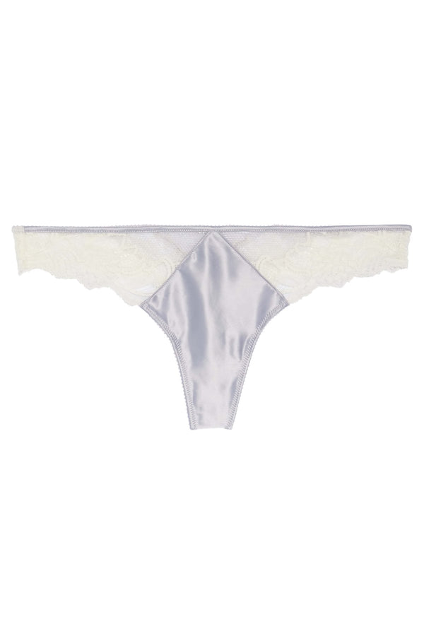 Calvin Klein Black Label Enamored Thong in Winter Mist