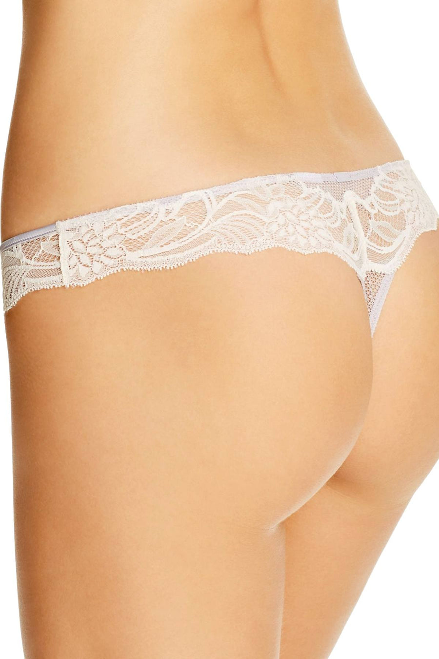 Calvin Klein Black Label Enamored Thong in Winter Mist