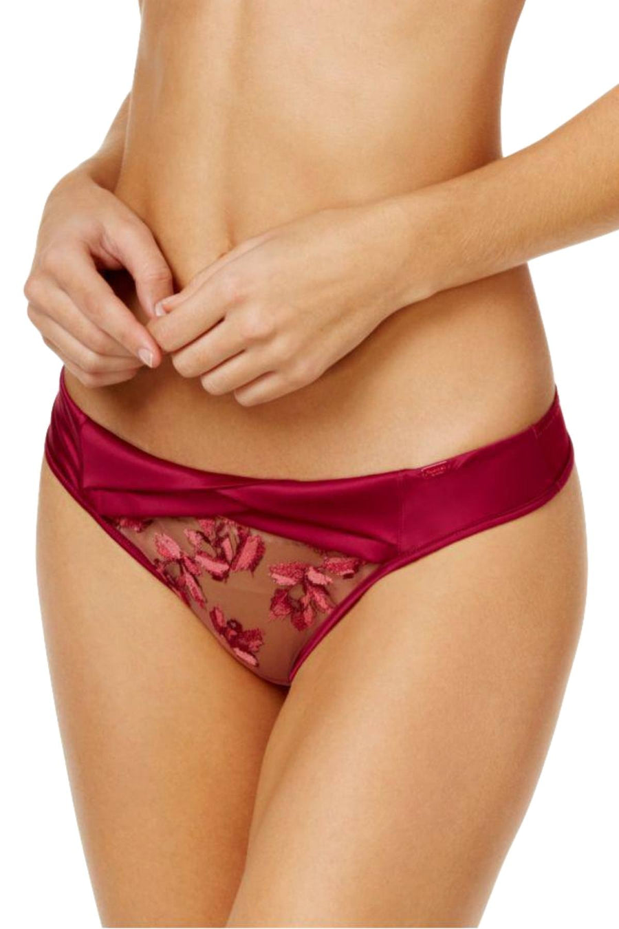 Calvin Klein Black Label Temptation Thong in Lust