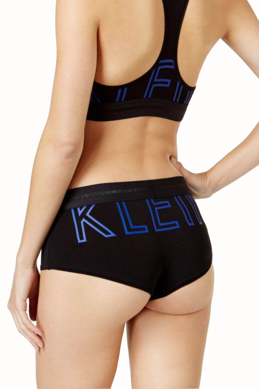 Calvin Klein Black Modern Logo Boyshort