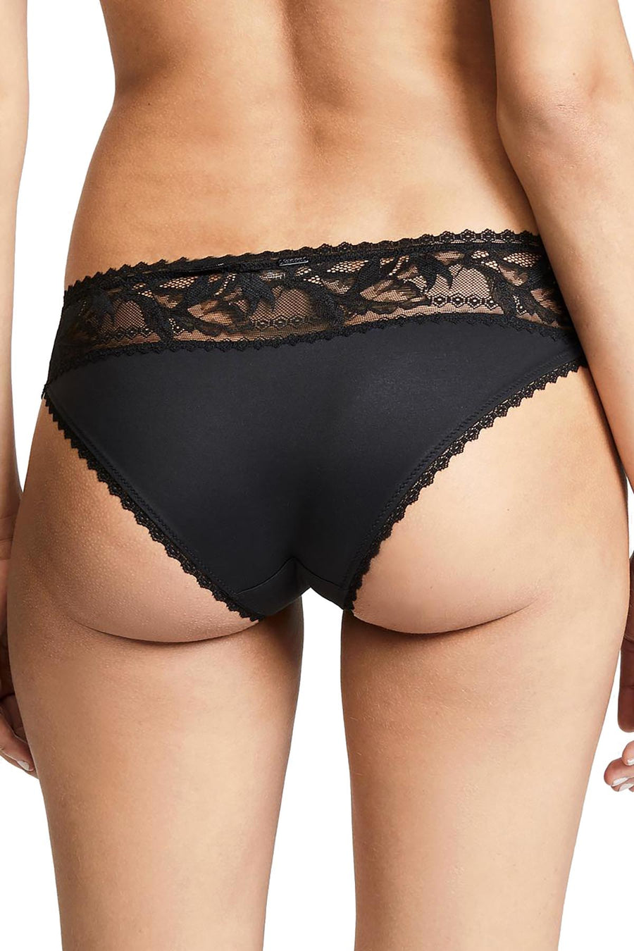 Calvin Klein Black Perfectly-Fit Perennial Bikini Brief