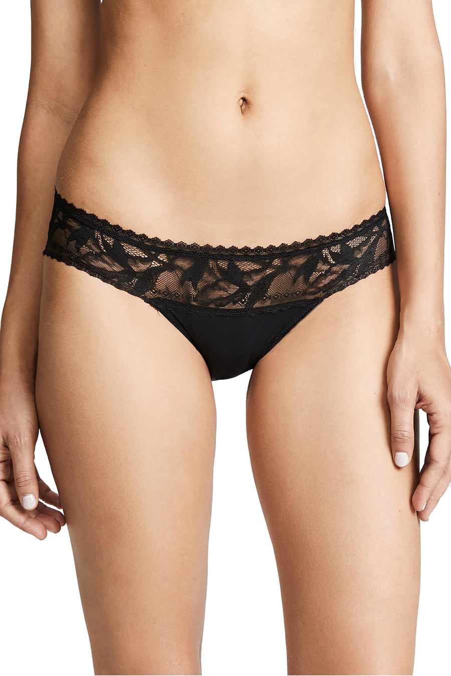 Calvin Klein Black Perfectly-Fit Perennial Bikini Brief