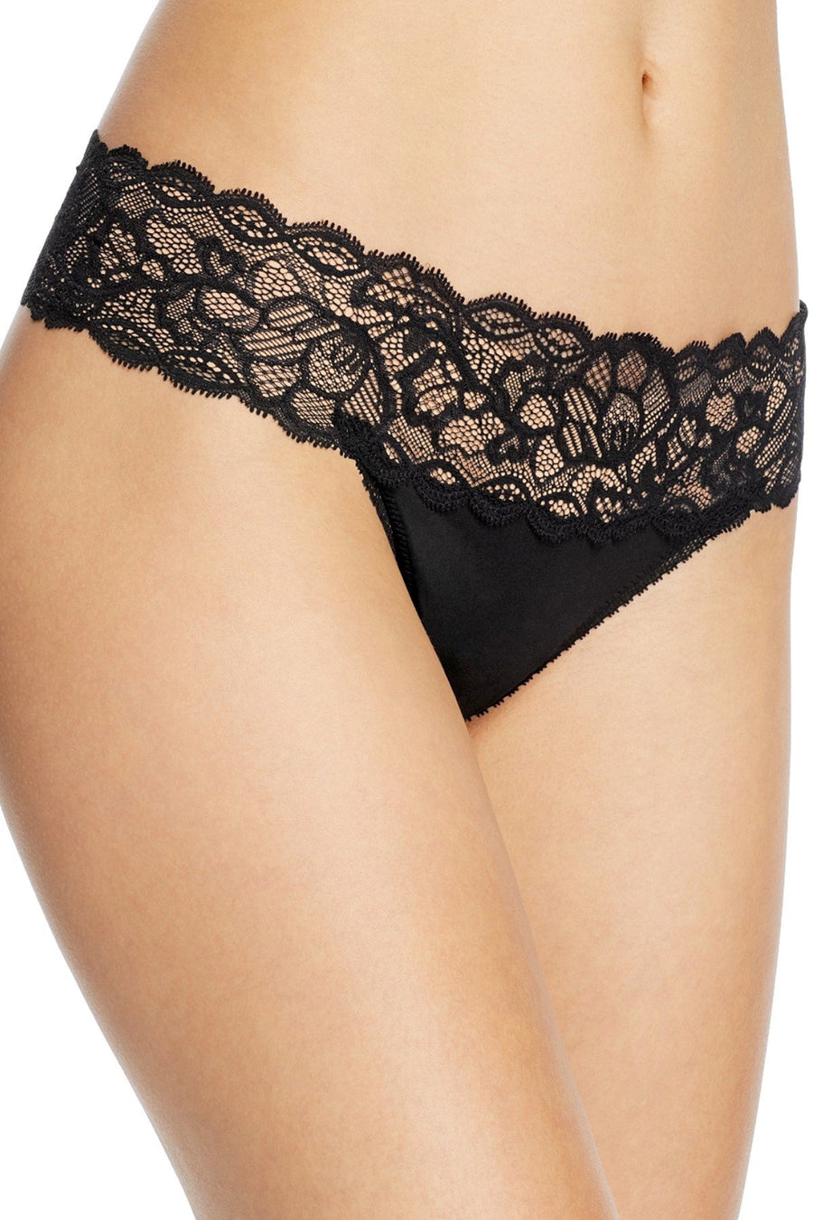 Calvin Klein Black Seductive Comfort Thong