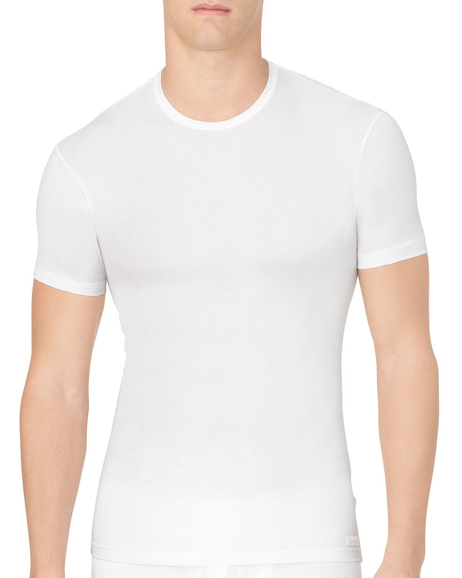 Calvin Klein Body Modal Crew Neck Tee White