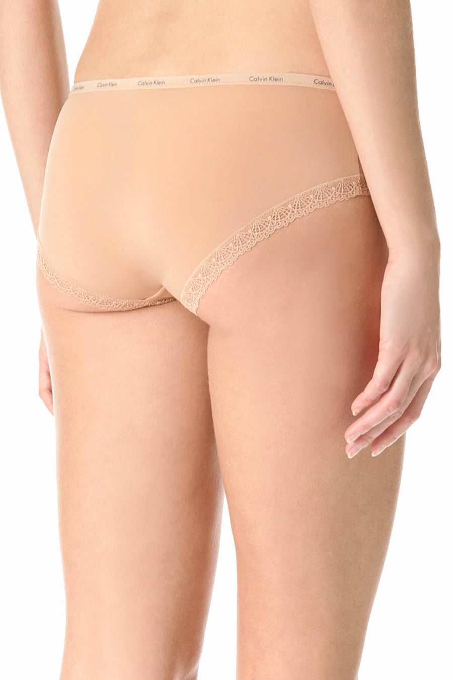 Calvin Klein Buff Bottoms-Up Lace-Trim Hipster