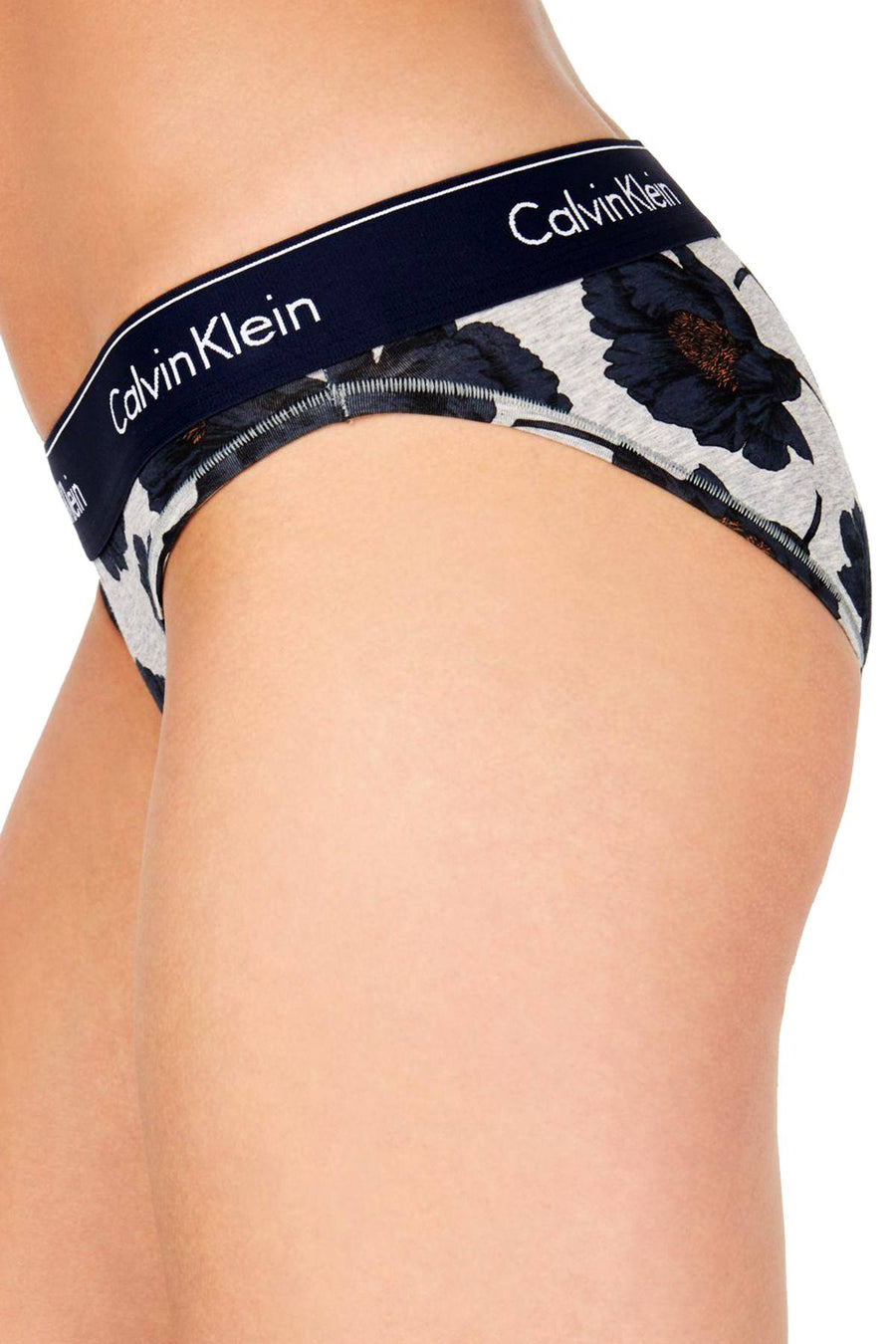 Calvin Klein Capture Floral Modern Cotton Logo Bikini Brief