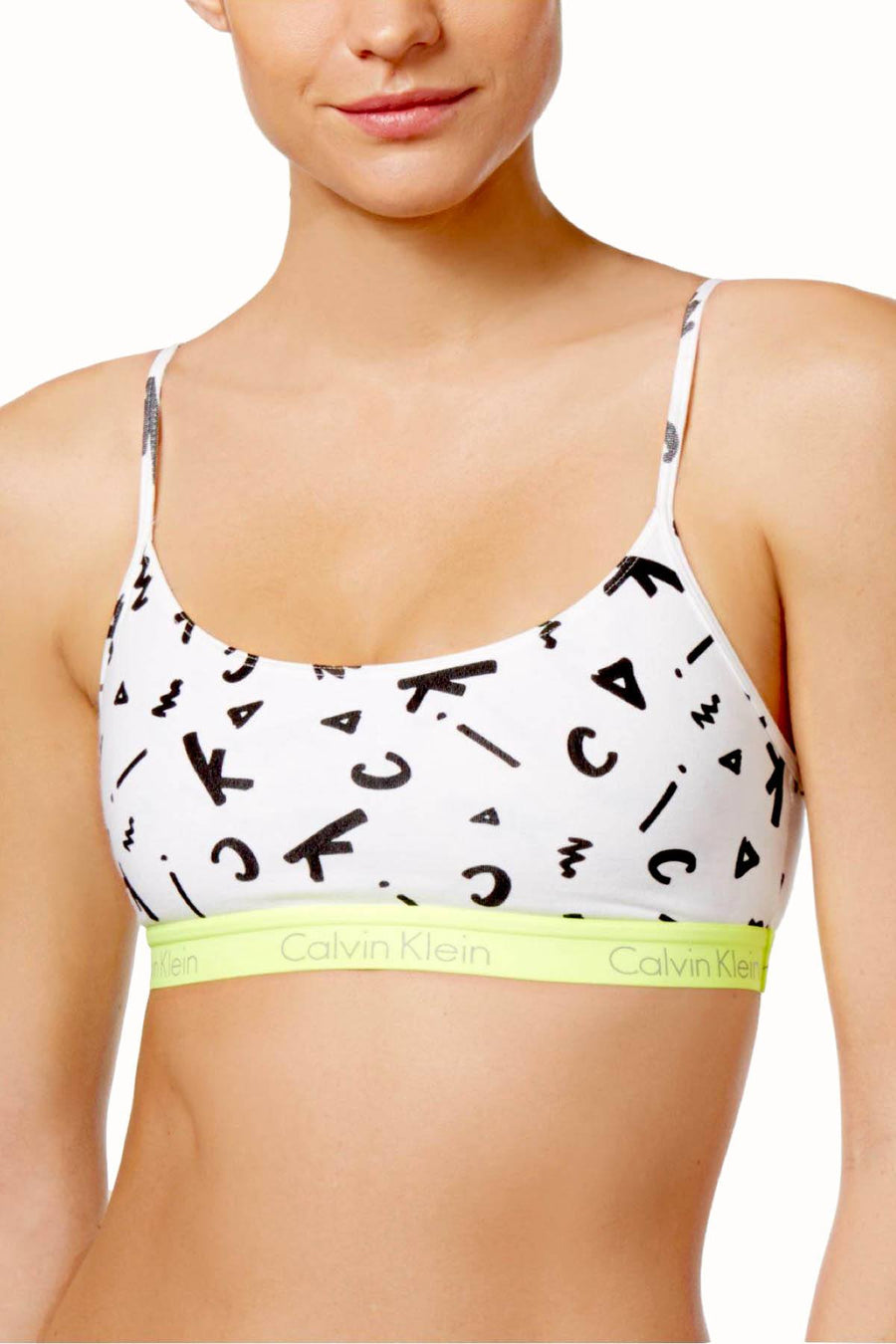 Calvin Klein Chaotic Logo Bralette