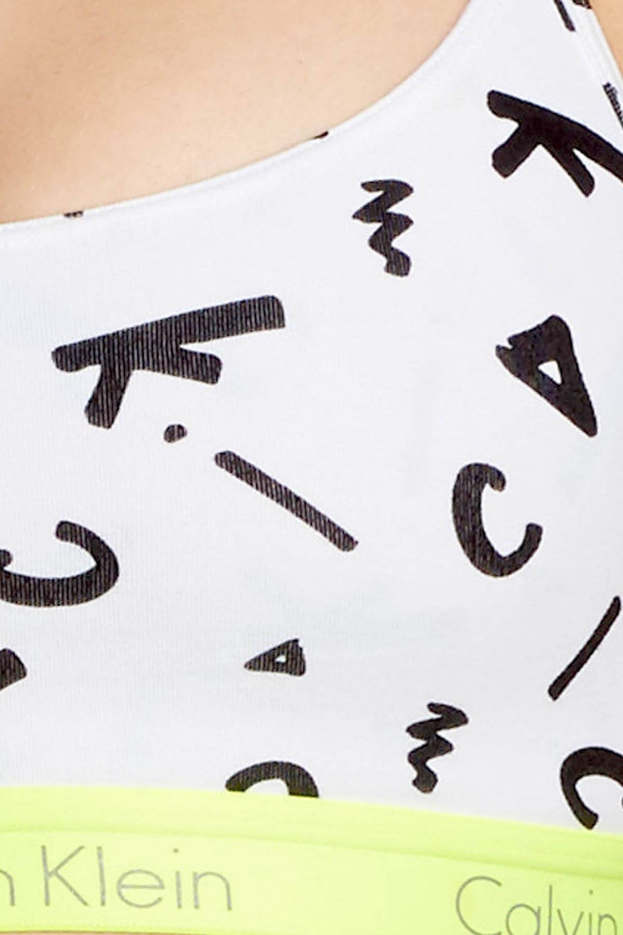 Calvin Klein Chaotic Logo Bralette