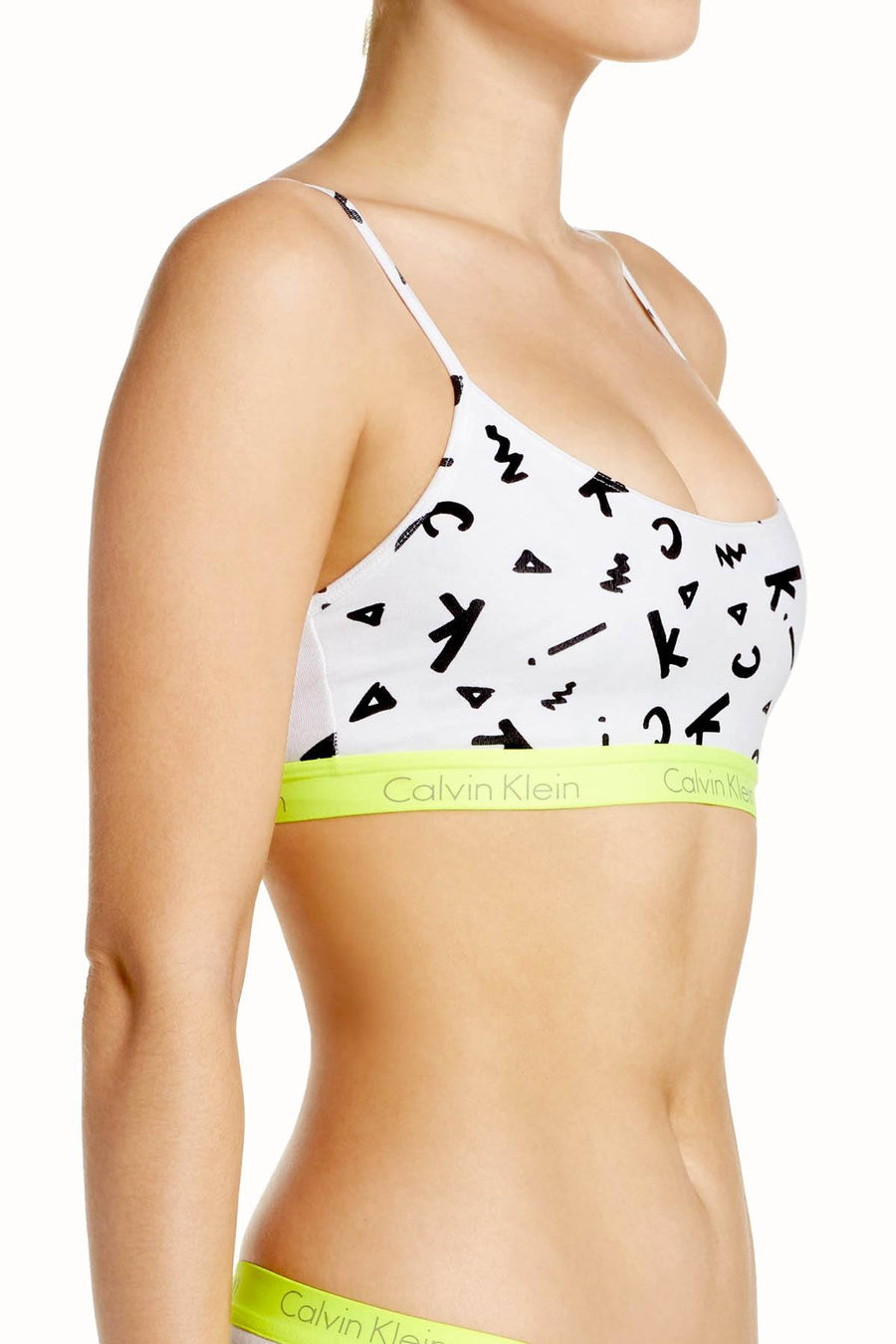 Calvin Klein Chaotic Logo Bralette