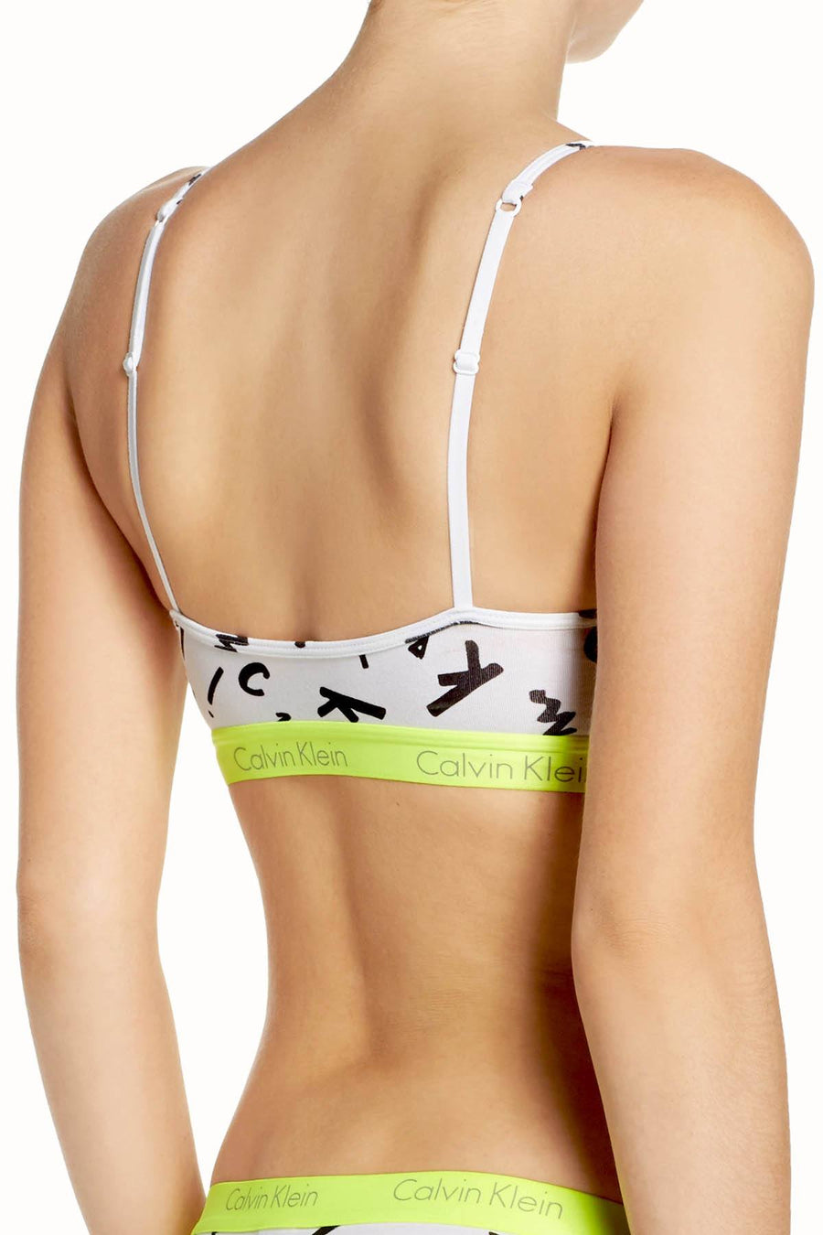 Calvin Klein Chaotic Logo Bralette