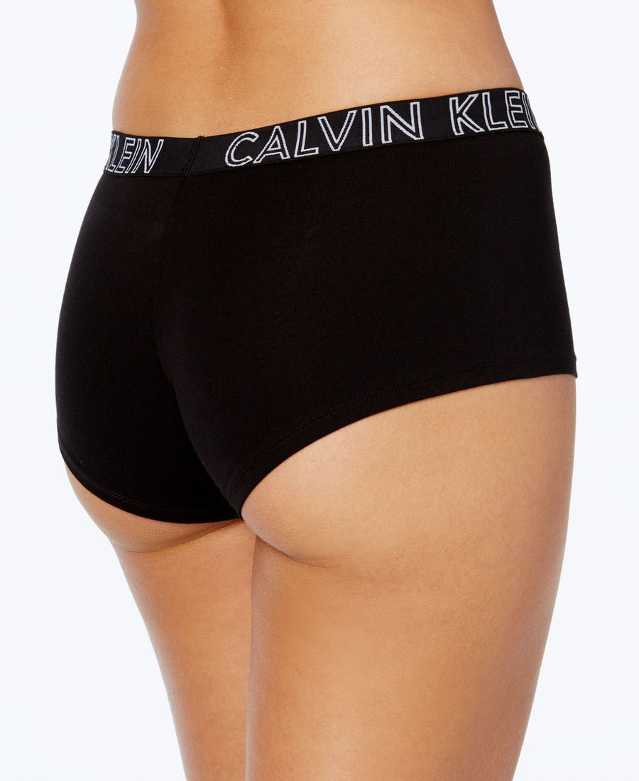 Calvin Klein Ck Ultimate Cotton Boyshort Qd3639 Black