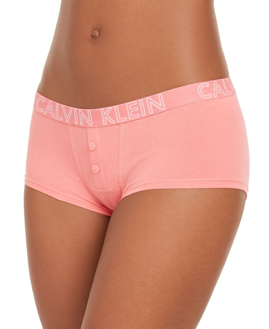 Calvin Klein Ck Ultimate Cotton Boyshort Qd3639 Pomelo