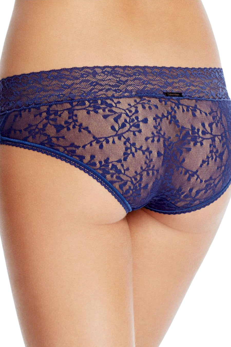 Calvin Klein Coastal-Blue Bare-Lace Hipster