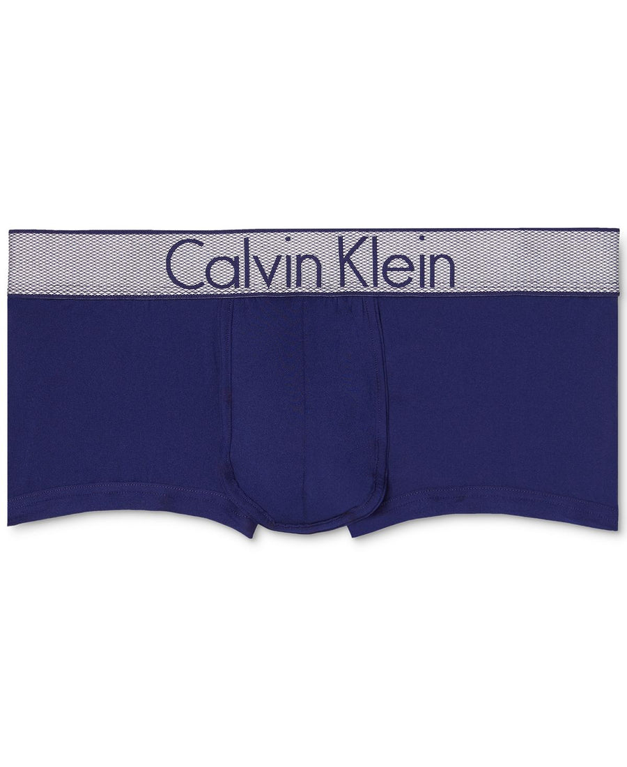 Calvin Klein Customized Stretch Low-rise Trunks Purple Night