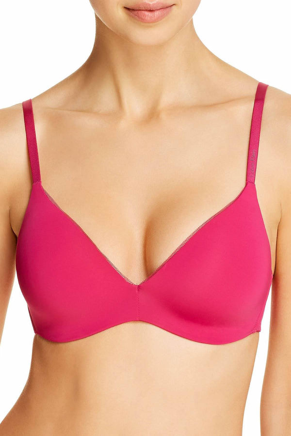 Calvin Klein Enthrall-Magenta Sculpted Wireless Triangle Bralette