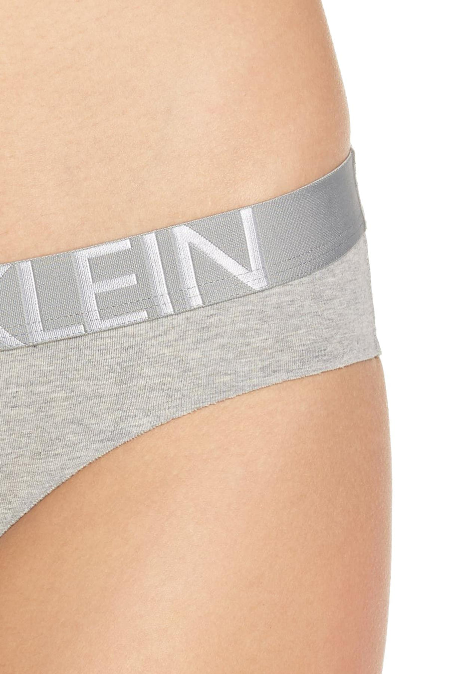 Calvin Klein Heather Grey Statement 1981 Cotton Bikini