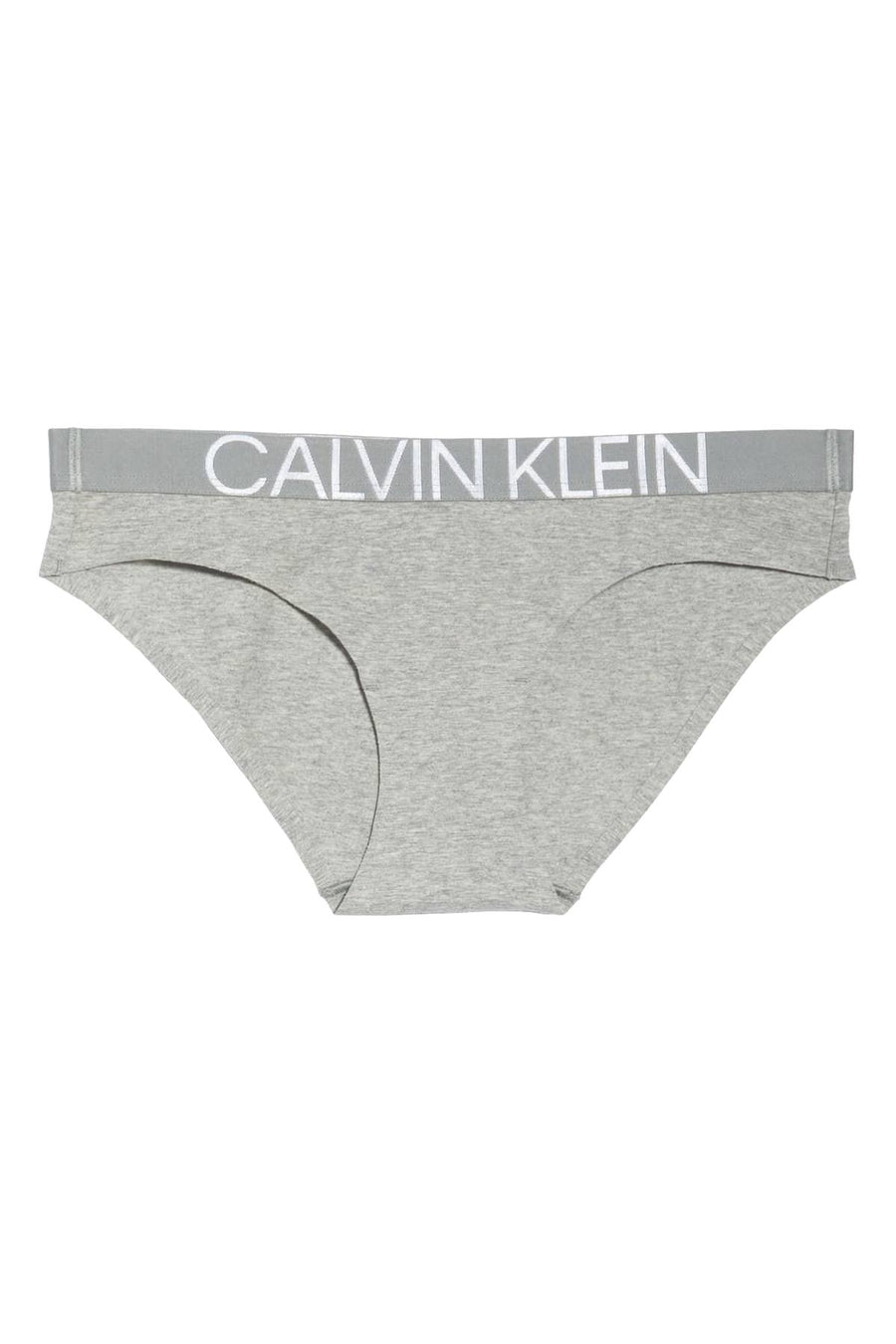 Calvin Klein Heather Grey Statement 1981 Cotton Bikini