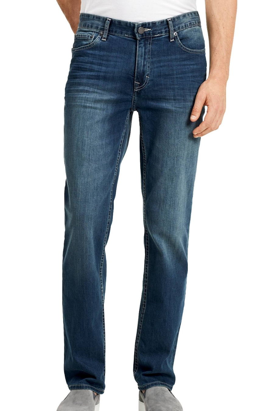 Calvin Klein Jeans Authentic-Blue Straight-Fit Jeans