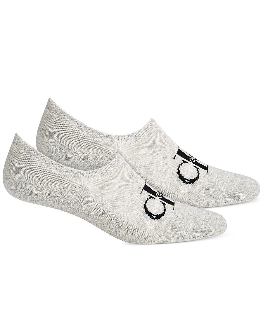 Calvin Klein Jeans Logo Liner Socks Salt and Pepper