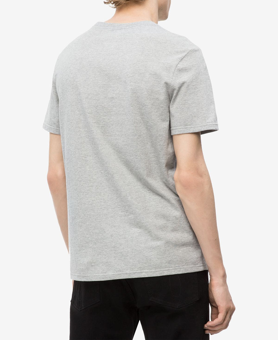 Calvin Klein Jeans Logo-print T-shirt Med Charcoal Htr