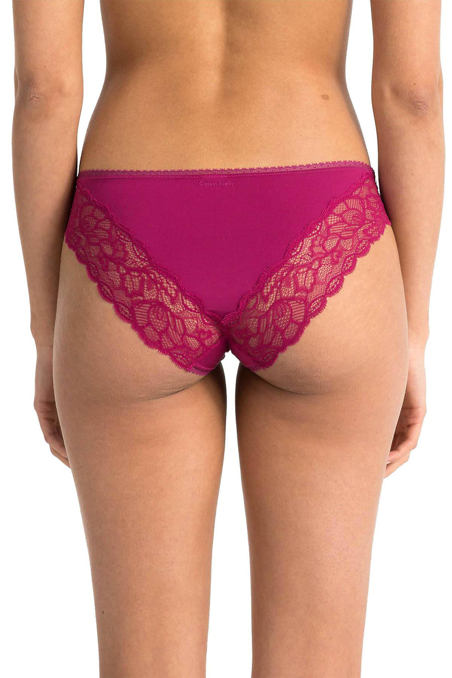 Calvin Klein Maggie Purple Seductive Comfort Lace-Waist Brief