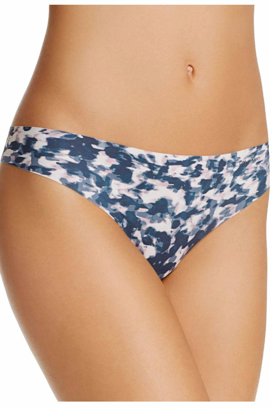 Calvin Klein Mesmerizing-Print Invisibles Thong